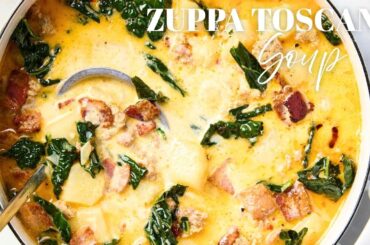 Zuppa Toscana Italian Soup Recipe 🇮🇹 | Easy Comfort Soup in 30 Minutes!