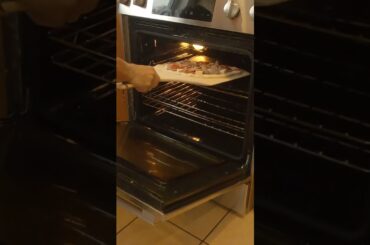 Spicy Meatball pizza at home