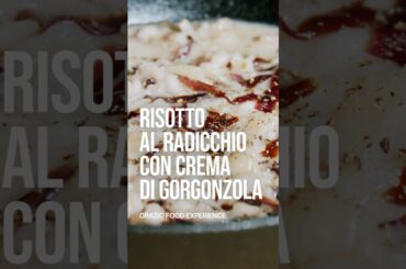 UN RISOTTO CHE CONQUISTA! ❤️ #risotto #risottocremoso #radicchio #gorgonzola #cucinacasalinga