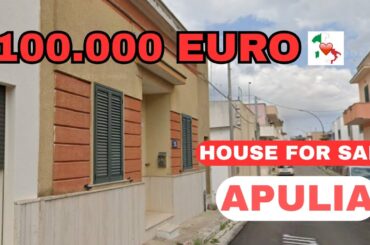 Presicce-Acquarica (APULIA) Salento, Semi Detached House + Garden + Terrace 100K [Close to Seaside]