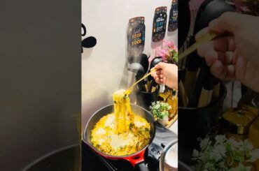 10-Minute Spicy Cheesy Maggi Pasta style | The Viral Recipe You Must Try 😍🍜✨#asmrcooking #shorts