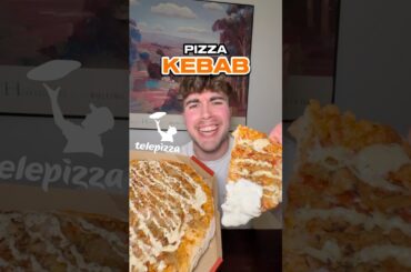 NUEVA‼️ PIZZA KEBAB🌯 DE TELEPIZZA🍕 #kebab #telepizza #pizza #novedad