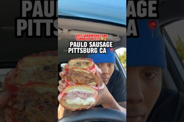 Exotic sandwiches & canolis 😳 #foodreviews #foodieshorts #foodlovers