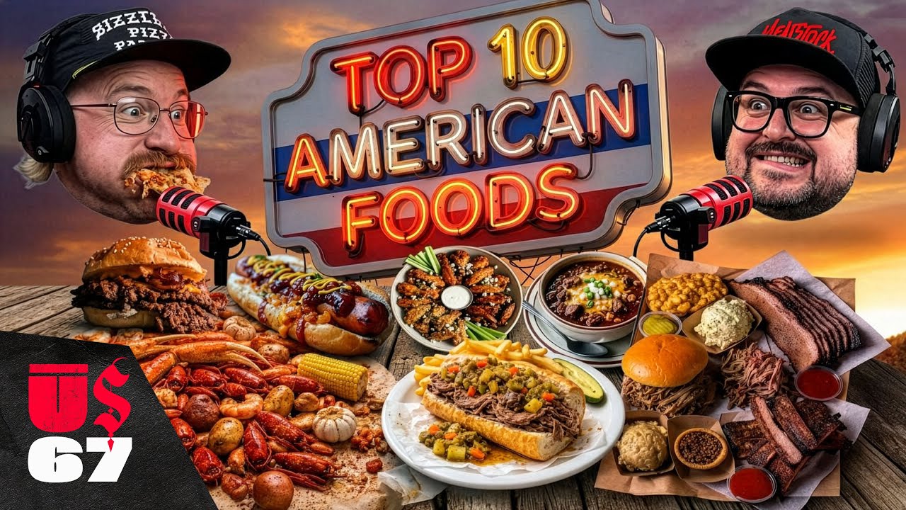 Top 10 foods of the USA – Under Seasoned BBQ Show – Ep67 Top 10 foods of the USA - Under Seasoned BBQ Show - Ep67