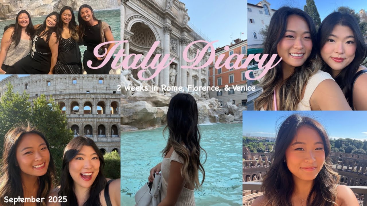 Italy Diary 🇮🇹 first half in Rome, girls trip, & sightseeing – Travel Vlog Part 1 Italy Diary 🇮🇹 first half in Rome, girls trip, & sightseeing - Travel Vlog Part 1