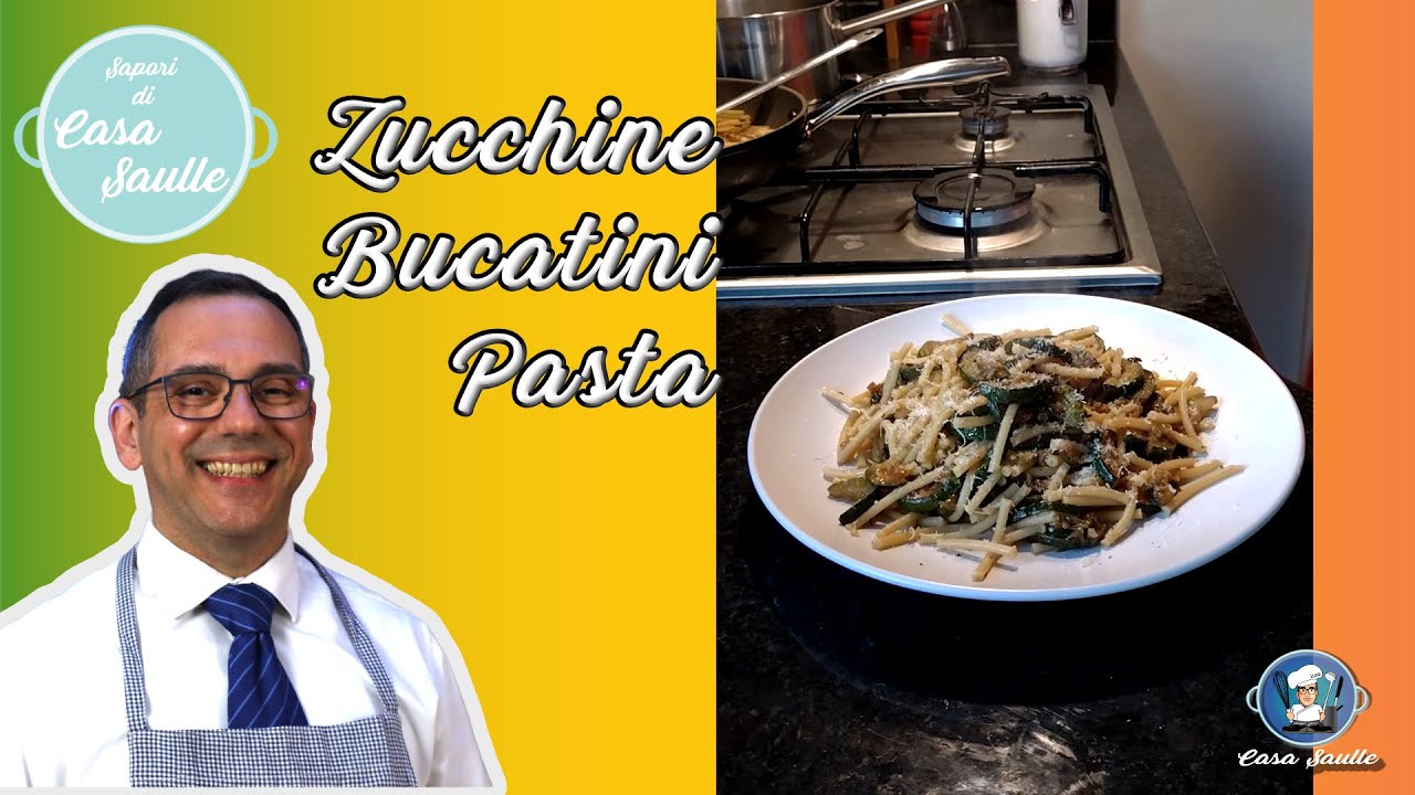 Bucatini con le Zucchine | Classic Italian Courgette Pasta #food #easyrecipe #vegetarian Bucatini con le Zucchine | Classic Italian Courgette Pasta #food #easyrecipe #vegetarian