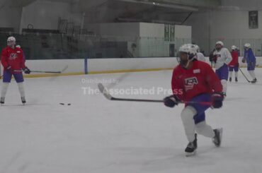 Laila Edwards enjoys homecoming; prepares to make Olympic debut as USA Hockey's first Black female