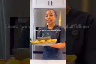 Dinner in Italy with a twist #foodshorts #chef #italianfood #foodie #cookingtutorial #cookwithme