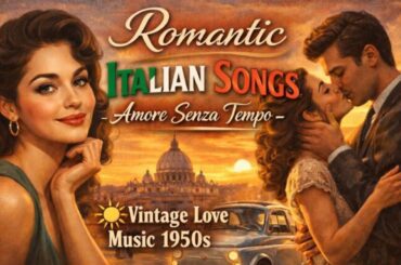 🇮🇹❤️ Romantic Italian Songs – Amore Senza Tempo ☀️ Vintage Love Music 1950s