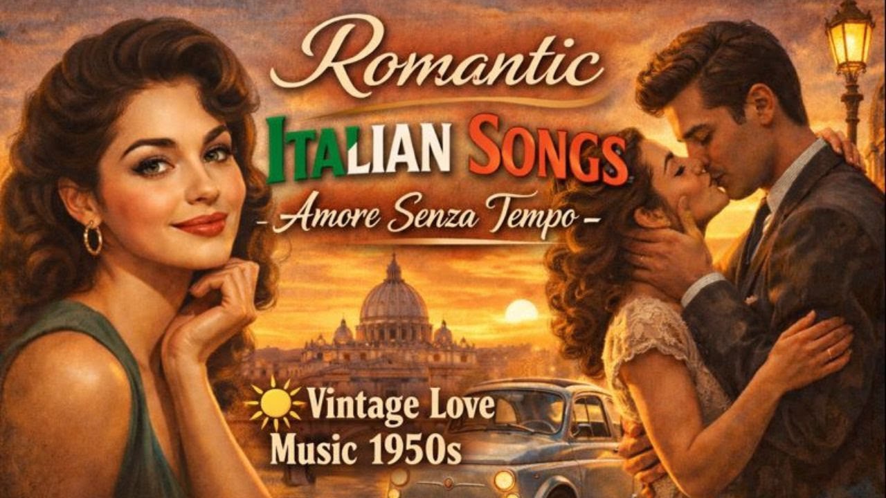 🇮🇹❤️ Romantic Italian Songs – Amore Senza Tempo ☀️ Vintage Love Music 1950s 🇮🇹❤️ Romantic Italian Songs – Amore Senza Tempo ☀️ Vintage Love Music 1950s
