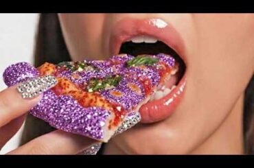 Making Italy’s Famous Food – Crystal Pizza & Saffron Arancini | Glass Cooking ASMR Satisfying