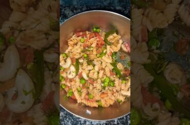 winter special pasta 🍝#shortvideo #cooking #howtomakewhitesaucepasta