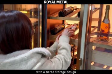 ROYAL METAL WINE CABINET