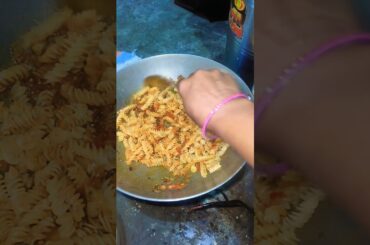 Pasta 🍝 recipe #evening #breakfast #cooking #food #shortsviral #youtubevideo #foodie #indianfood