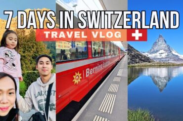 Switzerland is HEAVEN on EARTH! 7 Day Family Travel Guide