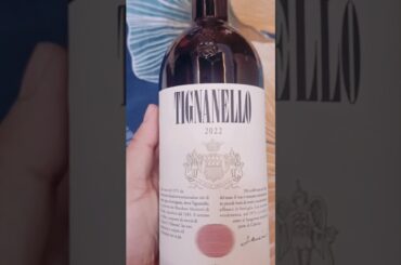 Tignanello Red Wine 🍷 | Italy’s Legendary Super Tuscan #Shorts #redwine