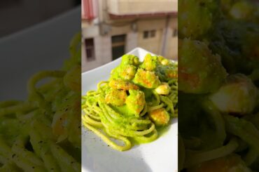 SPAGHETTI CREMOSI✨#piselli #limone #gamberi #ricettefacili #cookingvideo #shorts #ricetteveloci