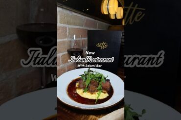 This Italian restaurant has a Salumi bar! #foodie #italianfood #shorts #pizza #italian