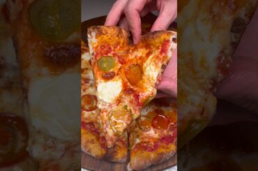 🌶️ 🍯 🍕#pizza #food #asmr #mukbang #recipe