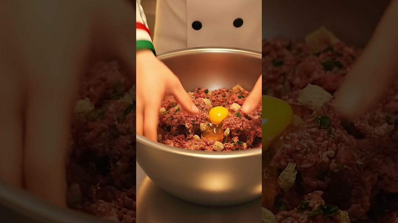 POV Italian Pasta Meatballs | Cinematic Cooking ASMR POV Italian Pasta Meatballs | Cinematic Cooking ASMR