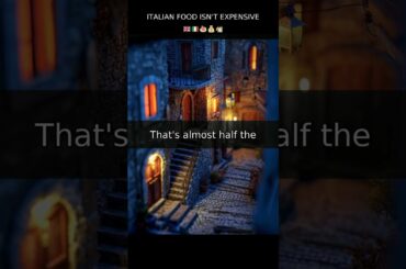 I Thought Italian Food Was Too Expensive... Until I Learned THIS! 🧀💰