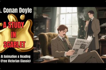 A Study in Scarlet by Arthur Conan Doyle: Complete Story - AI Animation & Reading (Free Classic)