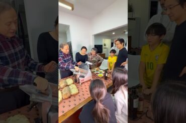 Italian sandwich party with my Korean family