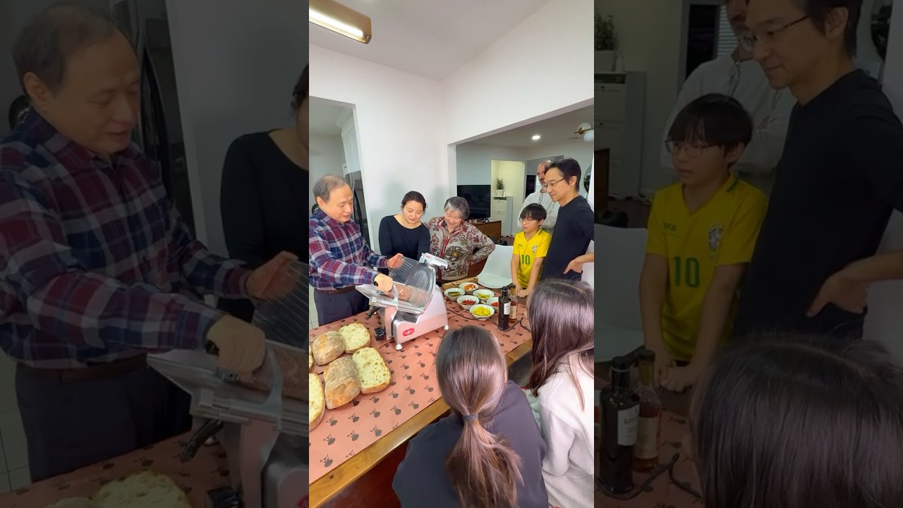 Italian sandwich party with my Korean family Italian sandwich party with my Korean family