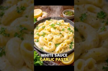 No Maida | No Cheese | One Pot Garlic Pasta 🍝 #shorts #viral #food
