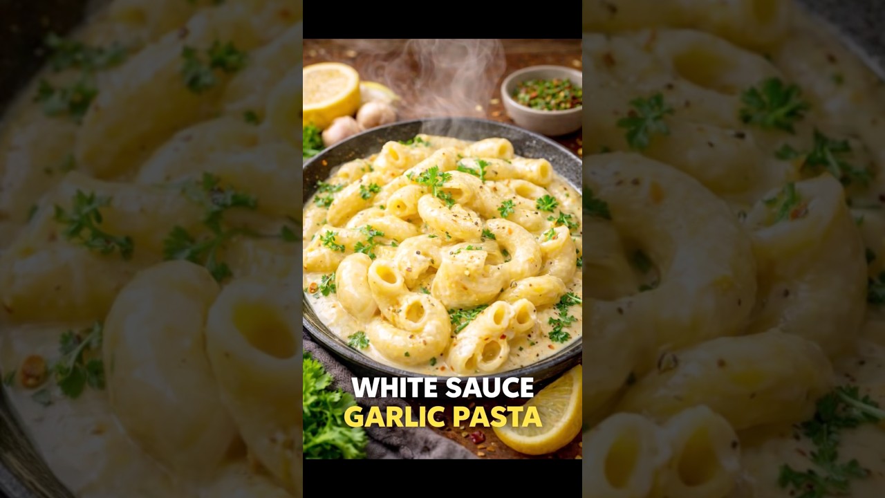 No Maida | No Cheese | One Pot Garlic Pasta 🍝 #shorts #viral #food No Maida | No Cheese | One Pot Garlic Pasta 🍝 #shorts #viral #food