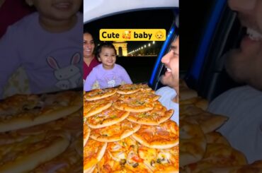 Puri Car Pizza Se Bhari 😱 Food Car Shock #FoodExperiment #Funny #foodprank  #food #ai #shorts