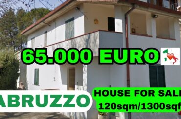 Chieti (ABRUZZO) Semi-Detached House, Countryside + Land + Terrace 65K [Very Close to Chieti]