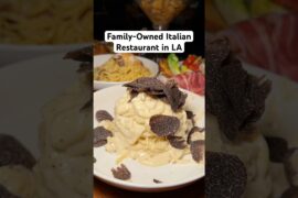 Italian restaurant with some of the BEST Italian food in LA 🍝 #losangeles #foodie #italian