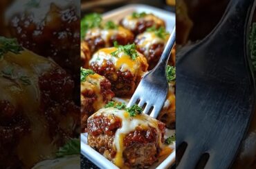 Cheesy Stuffed Meatloaf Bites #youtubeshorts #food #bonnecuisine #meatloaf #explore #cooking