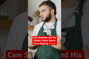 Cam Skattebo and His Hidden Valley Ranch Pizza Dipping = 🐐🐐