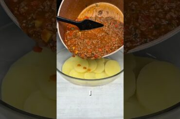 Potato Lasagna #recipe #shorts