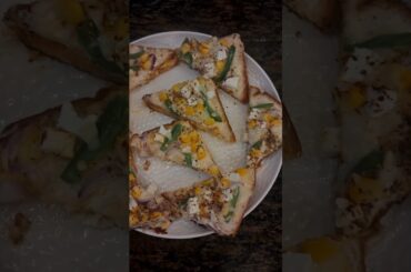 How To Make Bread Pizza 🍕 At Home#shortvideo #food #pizzalover #pizza #breadpizza #breadpizzarecipe