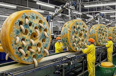 How Italian Worms Gorgonzola Cheese Is Made: From Raw Worms to Gorgonzola Cheese (FULL PROCESS) …