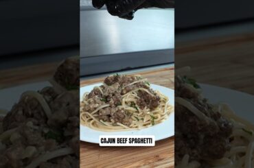 Once You Try This Cajun Beef Spaghetti, You'll Understand