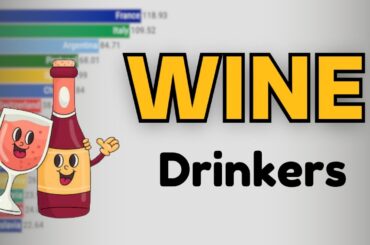 Wine Lovers Rejoice ! FRANCE vs ITALY Top Wine Consumers