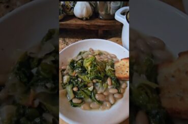 Italian escarole and beans #ItalianRecipes#EscarolAndBeans#AuthenticItalianrecipes