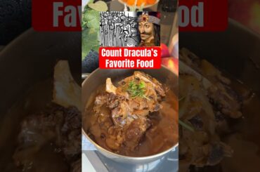 The Real Dracula’s Favorite Dish #recipes #foodhistory #dracula