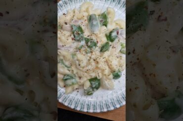 White Sauce Pasta Recipe #pasta #recipe #cooking #youtubeshorts #easyrecipe #snacks #shorts #cooking