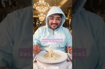 Eating in 5☆Hotel..#pasta #food #trending #italy #italianfood #shorts #short #milanfood