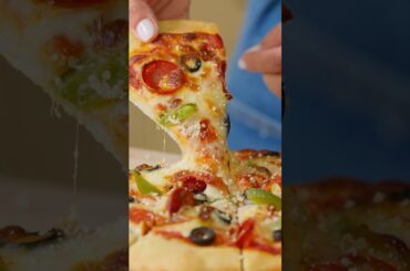 EASY No-Yeast Pizza Dough in Minutes 🍕