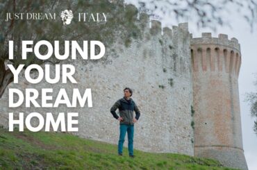 This beautiful Italian town has countryside homes for sale to die for... and my favorite lunch spot