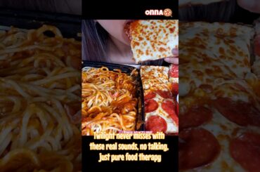 Mukbang PIZZA JOLLIBEE CAR MUKBANG ITALIAN CHEESE BREAD ©️Twilight ASMR