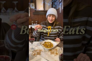 Italy’s best food city?!? Bologna makes a strong case! 🍝 #bologna #italy #italianfood #travelvlog