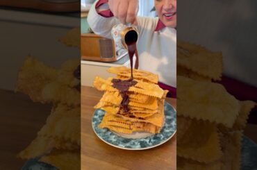 Proste, szybkie Faworki - easy italian frappe 🌎