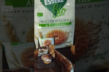 #gift#food#foodblogger#italy#yummy#short Frollini integrali yogurt e decaffeinato #viralshort